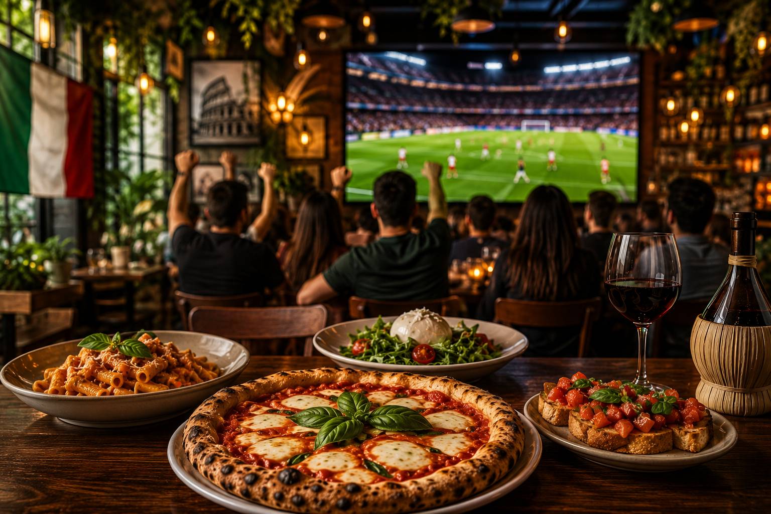 Los 6 Mejores Restaurantes Italianos para ver el Mundial en CDMX