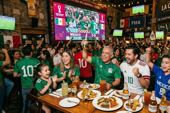 Los 10 Mejores Restaurantes Familiares para Ver el Mundial en CDMX
