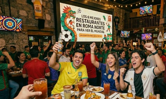 6 Best Restaurants in Roma Norte to Watch the World Cup